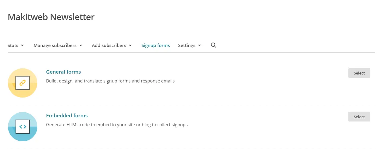How to Add MailChimp Signup Form to WordPress