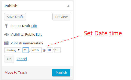 How to Schedule Posts in WordPress without plugin
